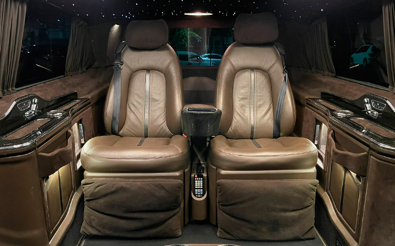 luxury vito rental with driver