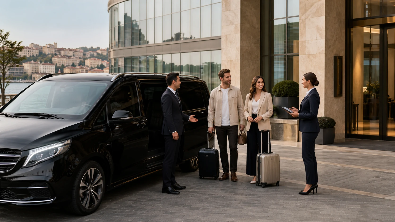 Private VIP transfer for international clinic guests and corporate travelers