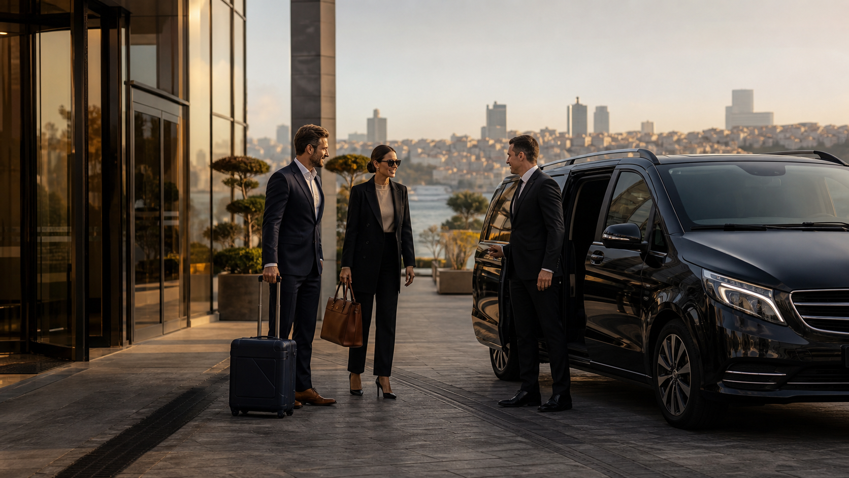 Chauffeur service for executives
