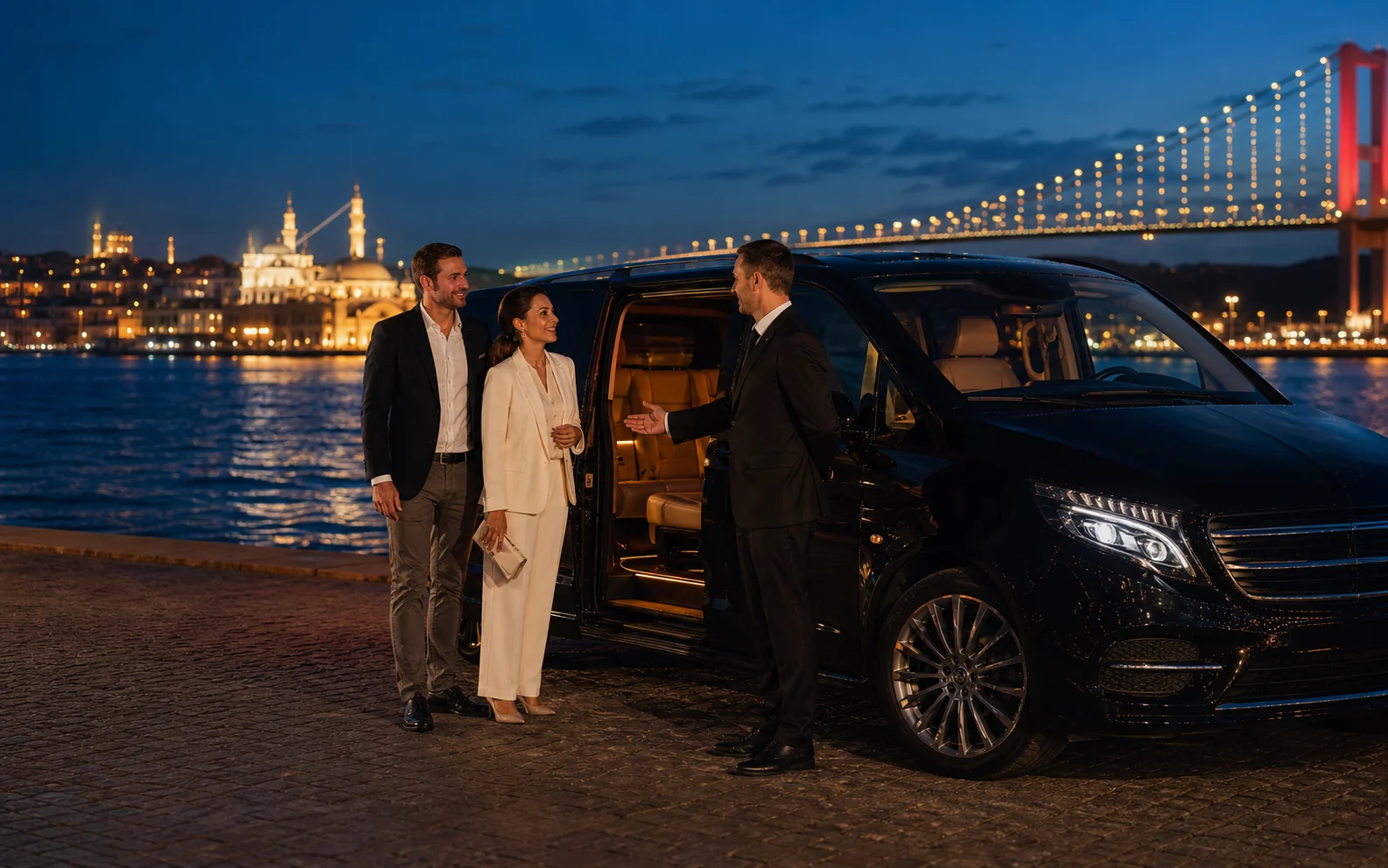 Private Istanbul night tour by the Bosphorus